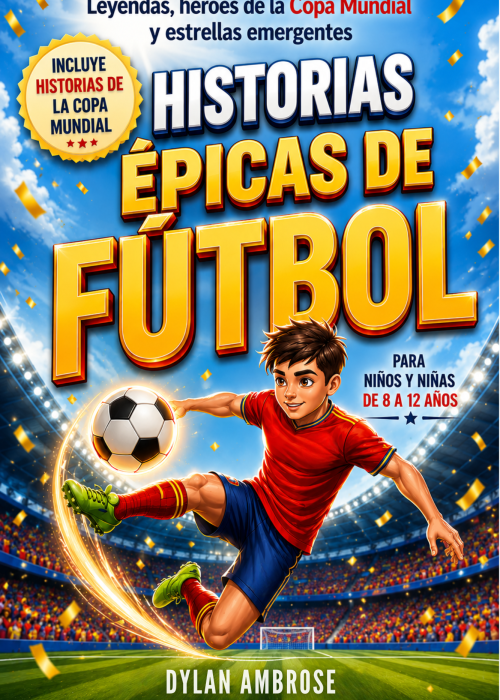 Historias Épicas de Fútbol para Niños y Niñas de 8 a 12 Años